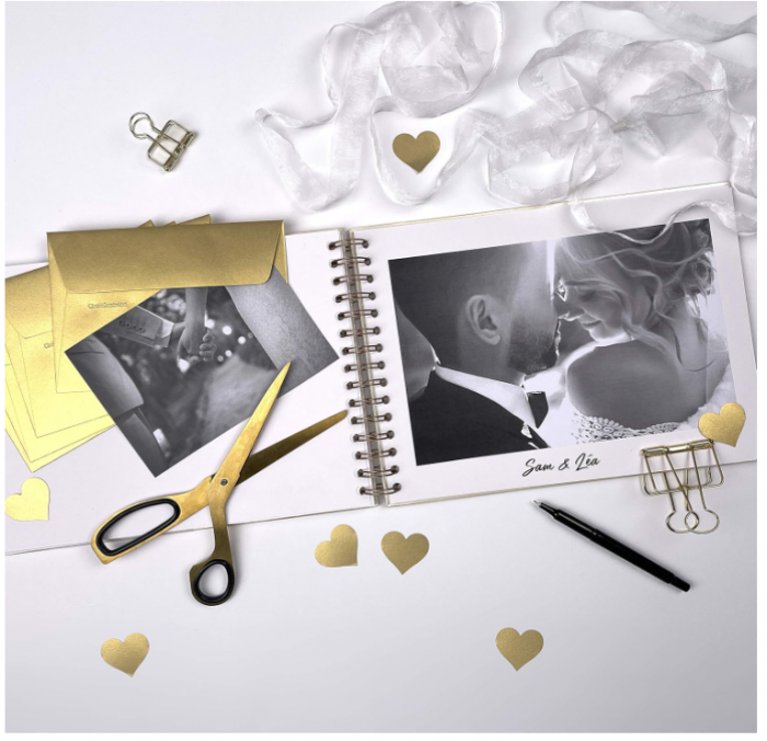 Caiet Clairefontaine Ref 95433C tip Album Landscape, 40 coli, 32 x 24 cm, 200 g/m², Crem [5]