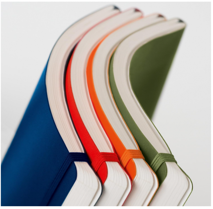 Caiet cu linii Leuchtturm1917, 308290, A5, 251 de pagini numerotate, negru [3]