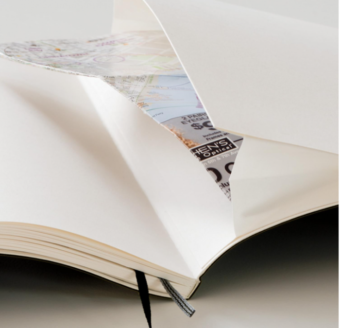 Caiet cu linii Leuchtturm1917, 308290, A5, 251 de pagini numerotate, negru [6]