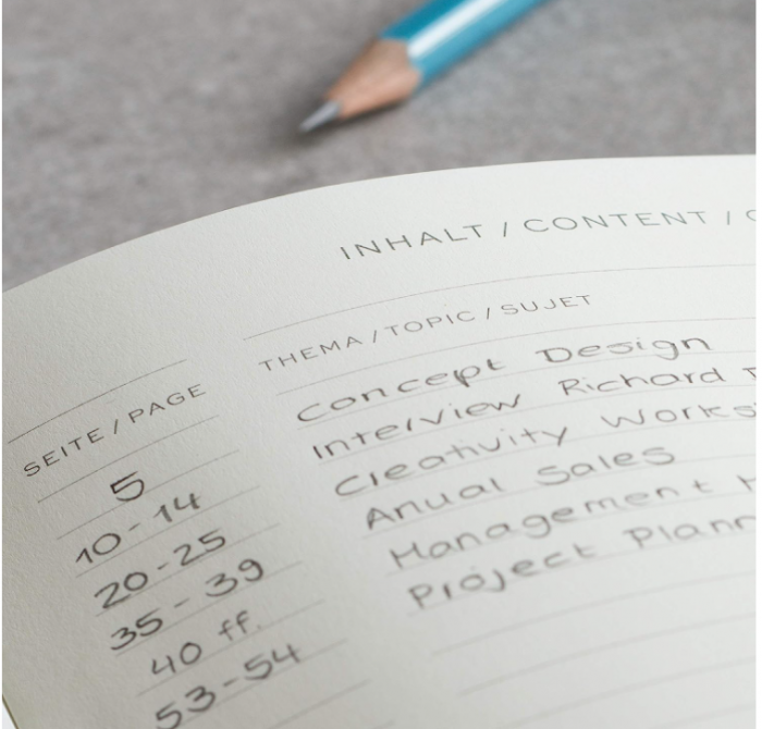 Caiet cu linii Leuchtturm1917, 308290, A5, 251 de pagini numerotate, negru [5]