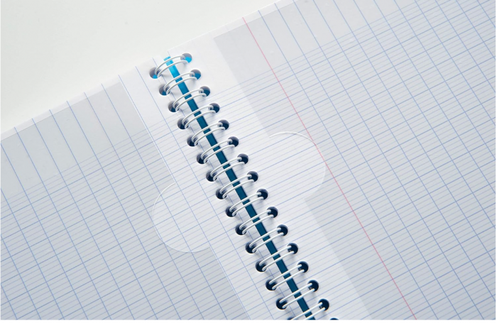 Caiet metric cu spira Clairefontaine 386401C, 160 pagini A4+, negru [3]