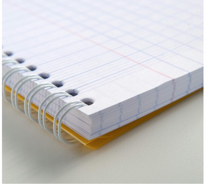 Caiet metric cu spira Clairefontaine 386401C, 160 pagini A4+, negru [4]