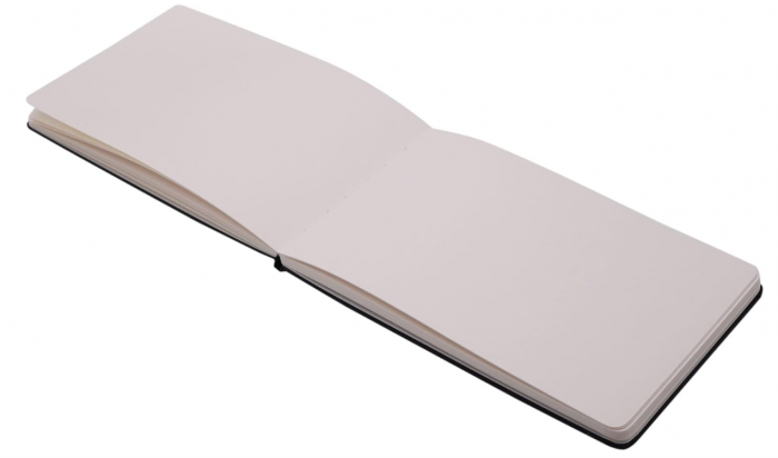 Caiet pentru schițe  si desen cu coperți cartonate, negru [6]