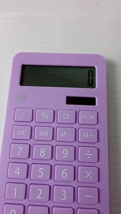 Calculator solar Miquelrius, 10 cifre, taste mari, display LCD [2]