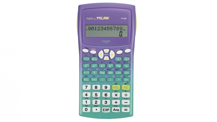 Calculator științific blister M240, verde [1]