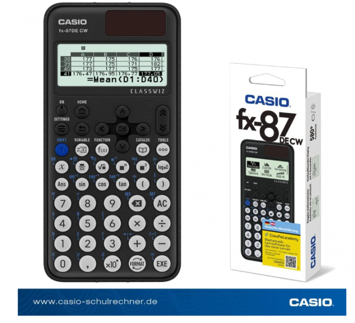 Calculator științific Casio FX-87DE CW ClassWiz [5]