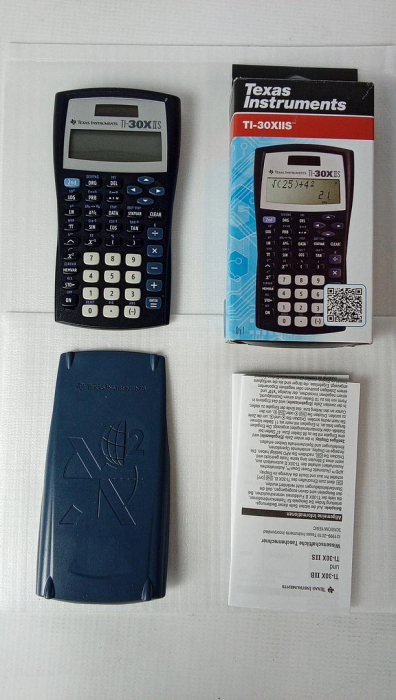 Calculator stiintific de birou Texas Instruments TI-30 XIIS Albastru [2]