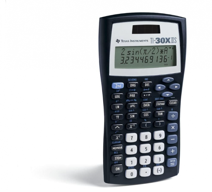 Calculator stiintific de birou Texas Instruments TI-30 XIIS Albastru [3]