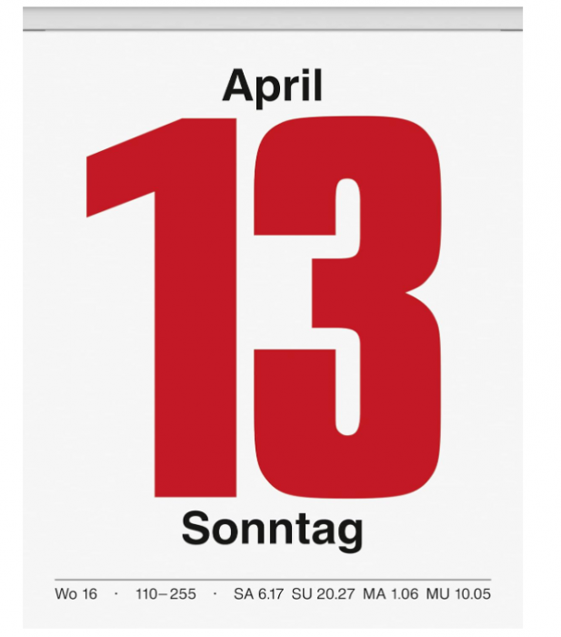 Calendar 2024 BRUNNEN, 1 pagină = 1 zi, 98 x 142 mm, alb [2]