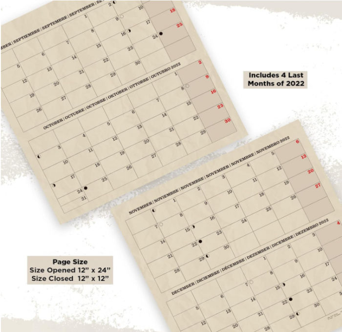 Calendar de perete 2023 Grupo Erik Vintage Maps [4]