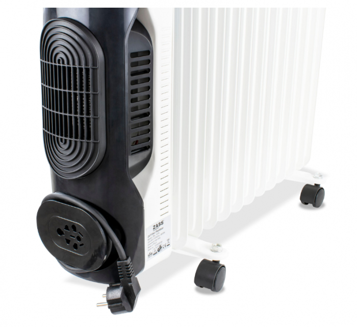 Calorifer electric cu ulei si aeroterma Zass ZRL 13 N, 2600 W, 13 elementi [2]