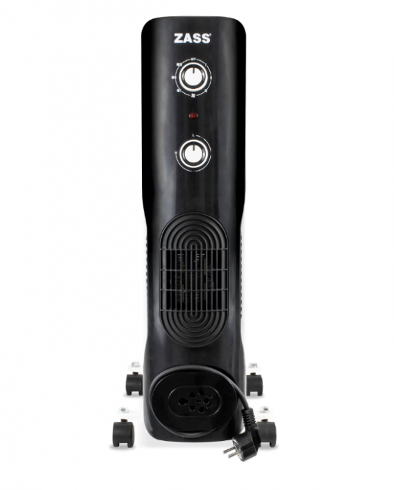 Calorifer electric cu ulei si aeroterma Zass ZRL 13 N, 2600 W, 13 elementi [5]