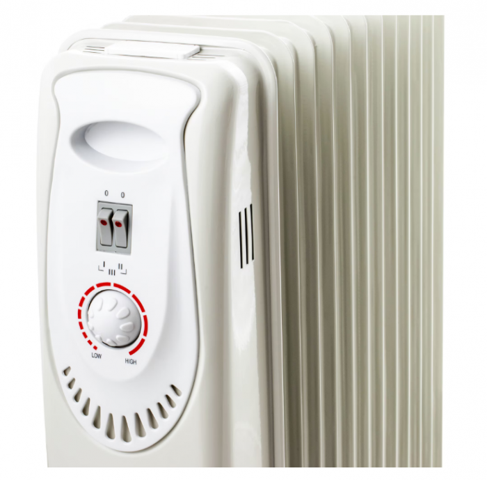 Calorifer electric Zass ZR 12C, 12 elementi, 2500W, 3 trepte, termostat, protectie la supraincalzire [4]