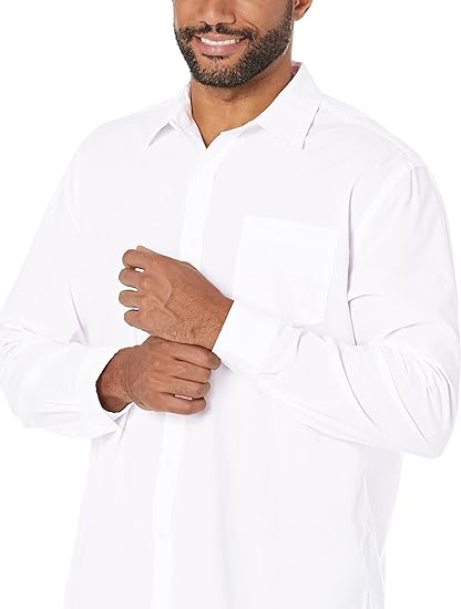 Cămașă casual cu mânecă lungă pentru barbati Amazon Essentials, Marimea XXL [5]