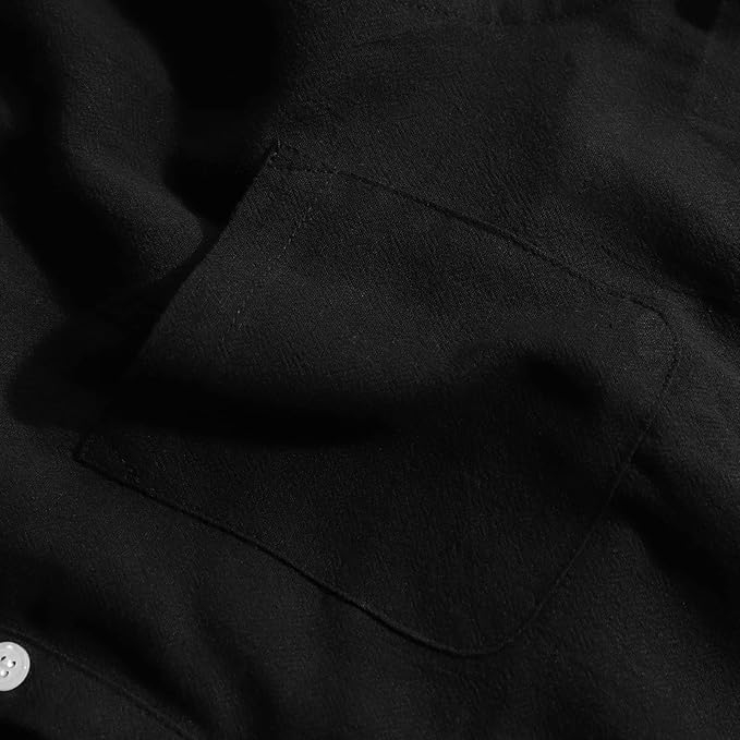 Cămașă casual de vară LVCBL, cu mâneci lungi pentru bărbați, 3XL [4]