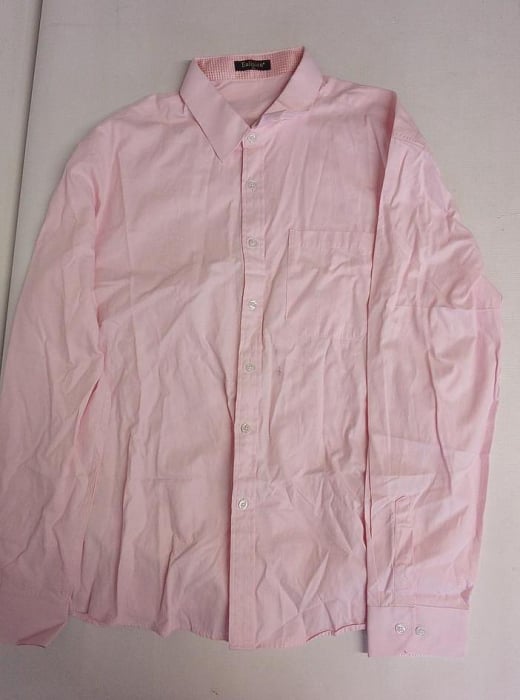 Cămașă cu mânecă lungă pentru bărbați Enlision, roz, XL [3]