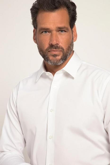 Camasa cu maneca lunga pentru barbati JP 1880, alb, 4XL [4]