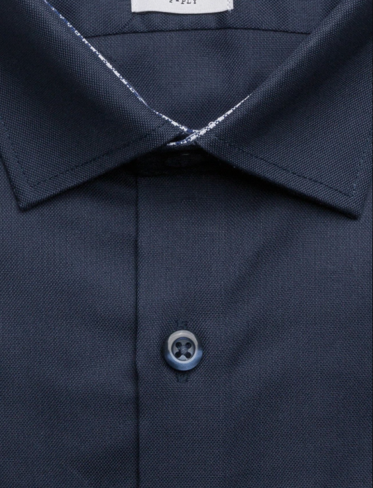 Camasa cu maneca lunga Selected Homme Slim Cintree, bleumarin, M/40 - OUTLET [8]