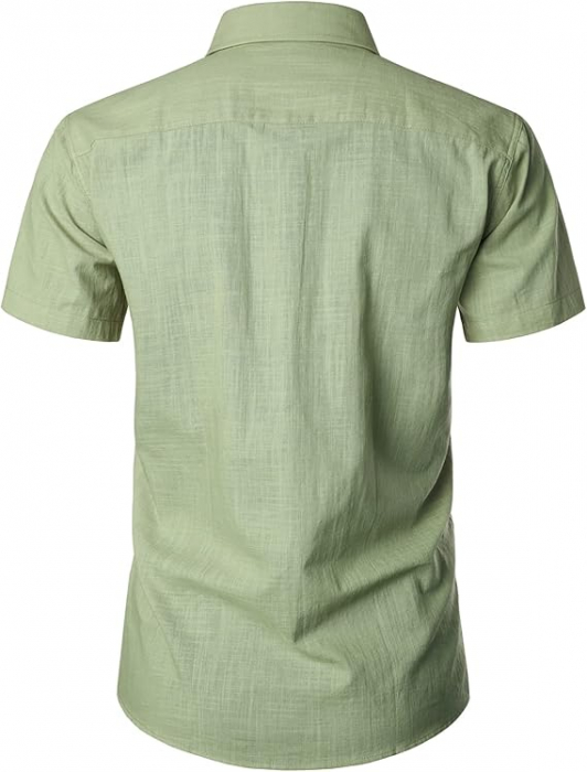 Camasa cu maneca scurta pentru barbati PARKLEES, verde, L [2]