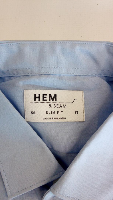 Cămașă Hem & Seam pentru bărbați, Mărimea EU 56, Guler 17 inch (43 cm) [3]