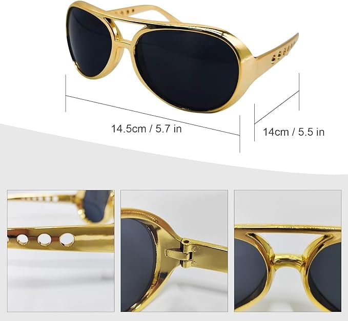 Camasa XonyiCos Hippie pentru barbati, anii 70 și 80 Disco Party [4]