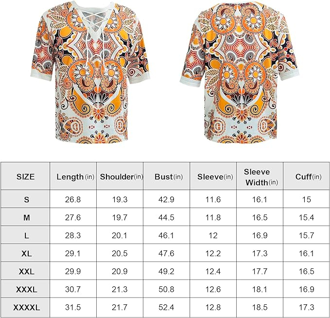 Camasa XonyiCos Hippie pentru barbati, anii 70 și 80 Disco Party [3]