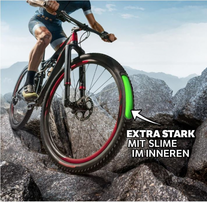 Camera bicicleta antipana SLIME 26" x 1.75 - 2.125" [5]