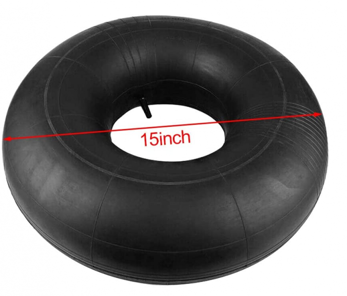 Camera de aer pentru anvelope mașina de tuns iarba cu tijă dreaptă, szlsl88, 38.1 cm (15 inch), 15x6,00-6 [8]