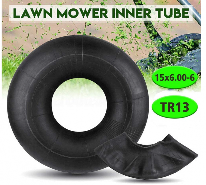 Camera de aer pentru anvelope mașina de tuns iarba cu tijă dreaptă, szlsl88, 38.1 cm (15 inch), 15x6,00-6 [3]