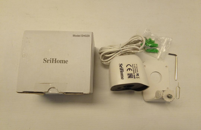 Cameră de supraveghere SriHome SH029 WiFi, pentru interior și exterior, alb [2]