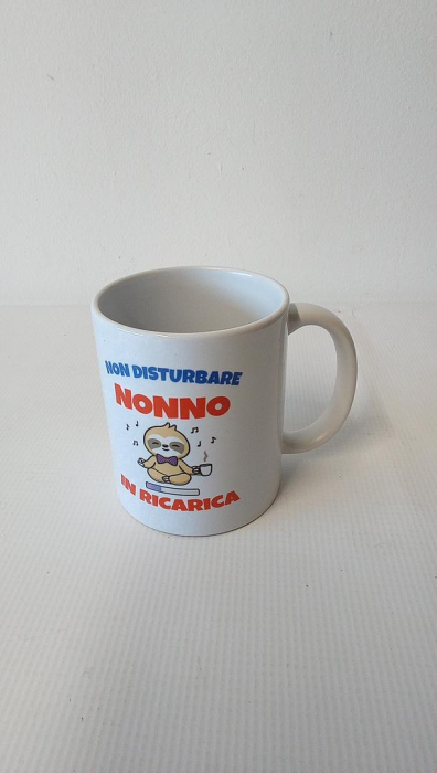 Cană cadou pentru ziua de naștere a bunicului, text in Italiana, ceramica, 350 ml [2]