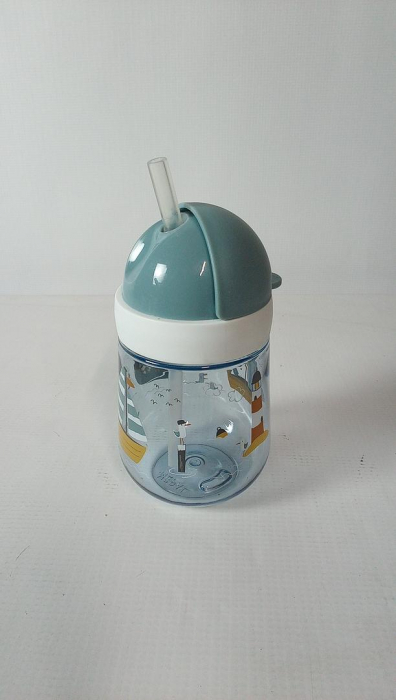 Cană cu pai Mepal pentru copii, rezistentă la scurgeri 300 ml [2]