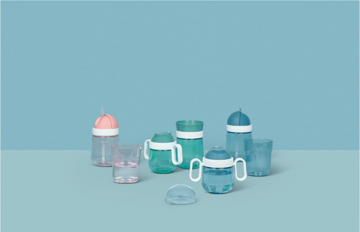 Cană cu pai Mepal pentru copii, rezistentă la scurgeri 300 ml [3]