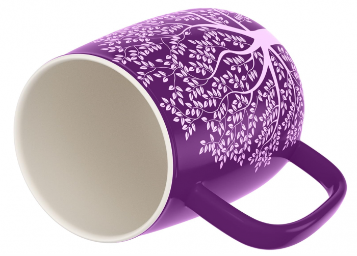 Cana de ceai din portelan cu infuzor 600 ml [6]