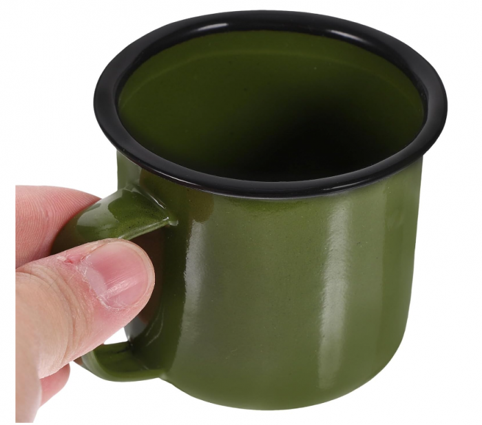 Cană emailată DEARMAMY 200 ml, verde [6]