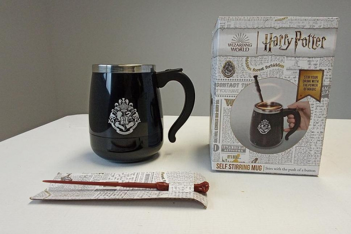 Cana Harry Potter cu baghetă magică, 450 ml [2]