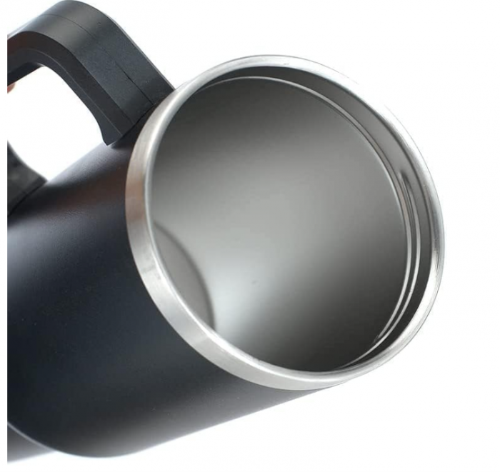 Cana termică RZXBB din oțel inoxidabil cu pai, 1200 ml [6]