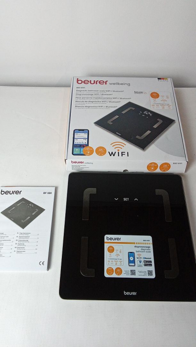 Cantar corporal de diagnostic Beurer BF 880 cu Wi-Fi si Bluetooth, Capacitate 180 kg [2]