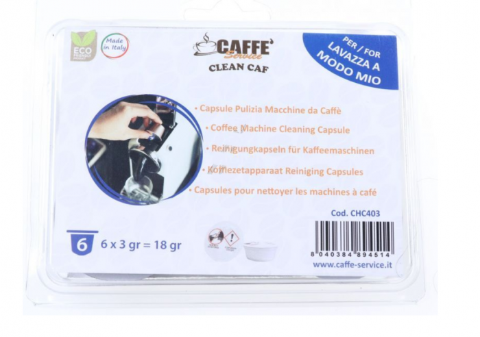 Capsule de curatare CAFFE SERVICE CHC403 pentru espressor Lavazza A Modo Mio, 6 buc [2]