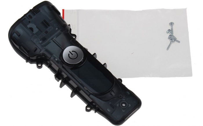 Carcasă frontală cu buton pentru aparat de ras, BRAUN 81686529, S9-3 [1]