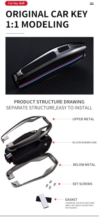 Carcasa protectie cheie BMW 5 7 Series G11 G12 G30 G31 G32 i8 I12 I15 G01 G02 G05 G07 X7 [9]