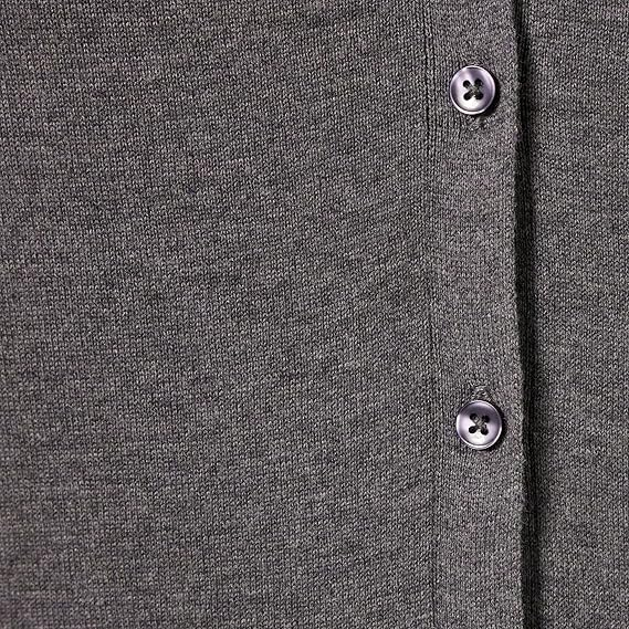 Cardigan pentru femei Amazon Essentials, decolteu în V, gri, L [7]