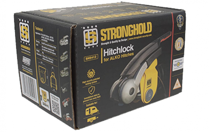 Cârlig cu bilă de rulotă Stronghold cu protecție antifurt [6]