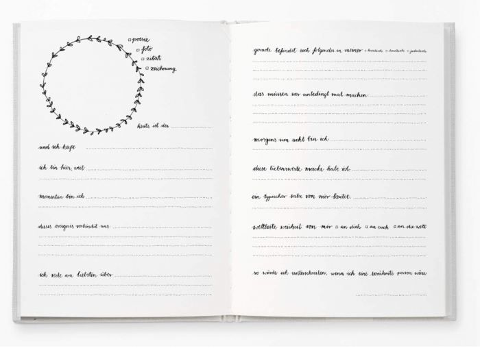 Carte de oaspeți de nuntă amuzantă, cu întrebări de completat, limba germană, 17 x 24.5 cm [7]