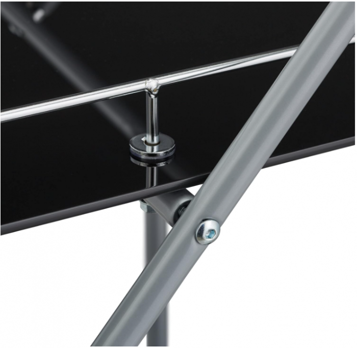 Cărucior de servire Relaxdays, 2 rafturi, roți rotative, 84 x 45 x 60 cm [7]