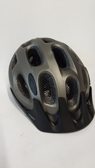 Casca de bicicleta ABUS 66742 cu bec LED, argintiu (metalic), marimea S(48-54 cm) [2]