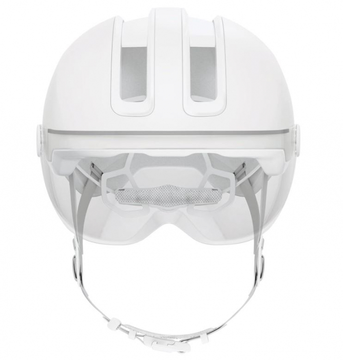 Casca de bicicleta ABUS HUD-Y ACE City, unisex, alb, M 54-58 cm [4]