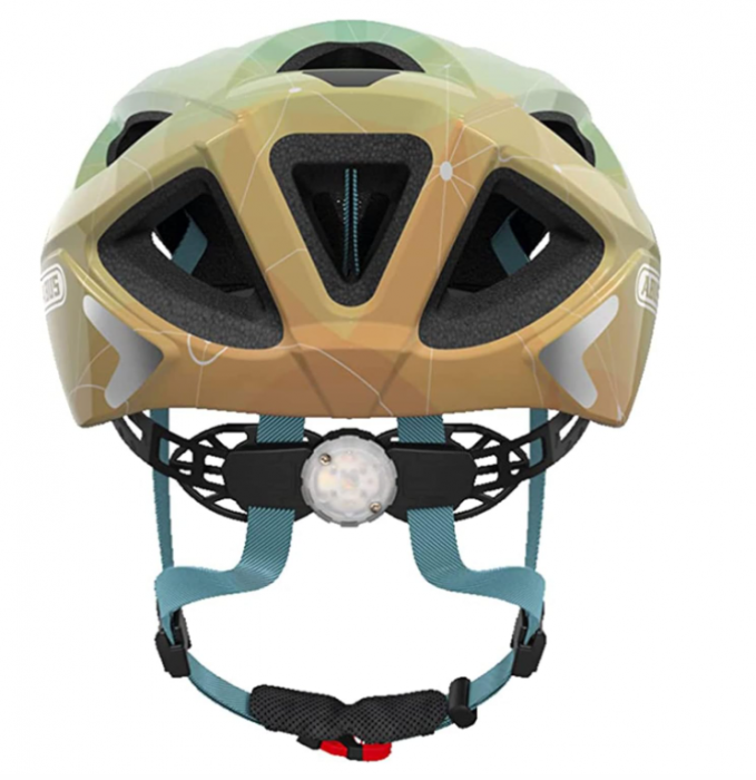 Cască de bicicletă ABUS unisex cu lumina LED, albastră, marimea S(51-55 cm) [6]