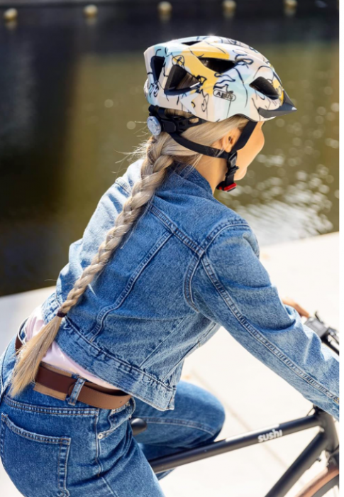 Cască de bicicleta ABUS Urban Aduro 2.0 cu lumină pe spate, unisex, marimea L(58-62cm) [10]