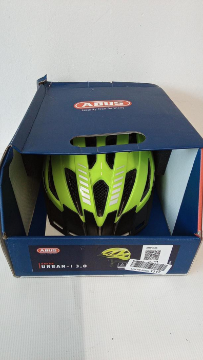 Casca de bicicleta ABUS Urban-I 3.0 City, cu lumina spate, viziera si inchidere magnetica, unisex, marime L (56-61cm) [5]